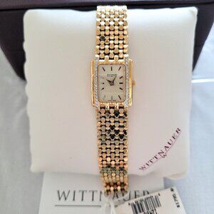 Wittnauer Women's 12R00 Diamond Gold Swiss Vintage Watch